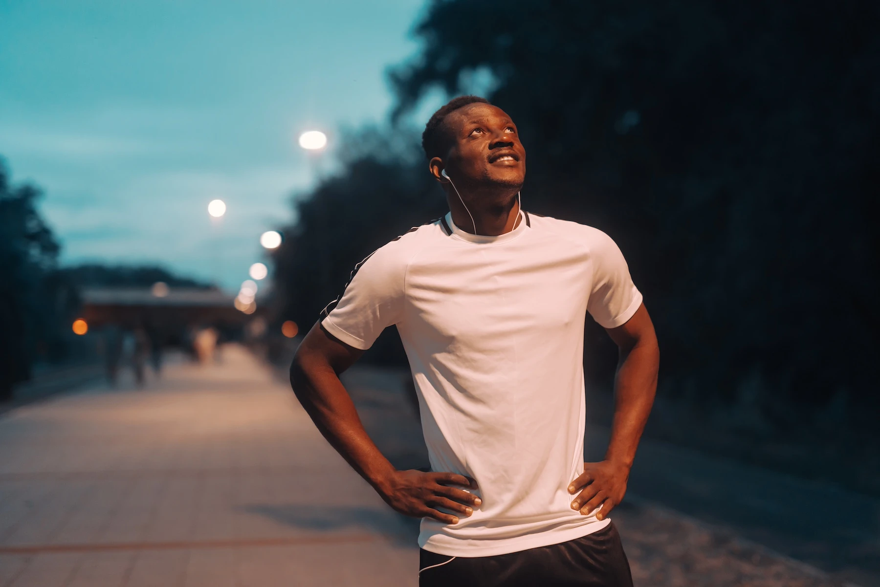 Can I exercise at night ?