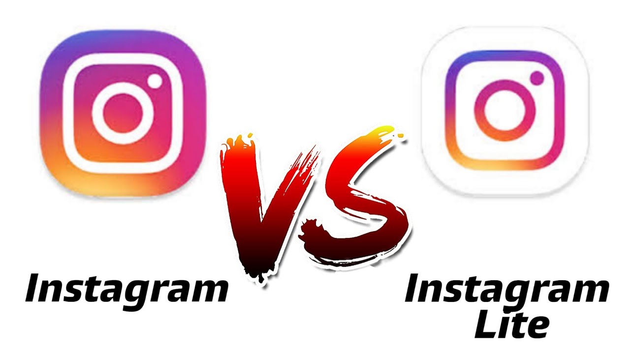 Instagram vs Instagram lite 