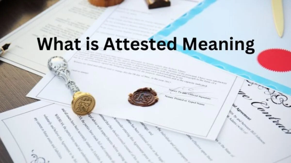 Is self attestation legally valid?