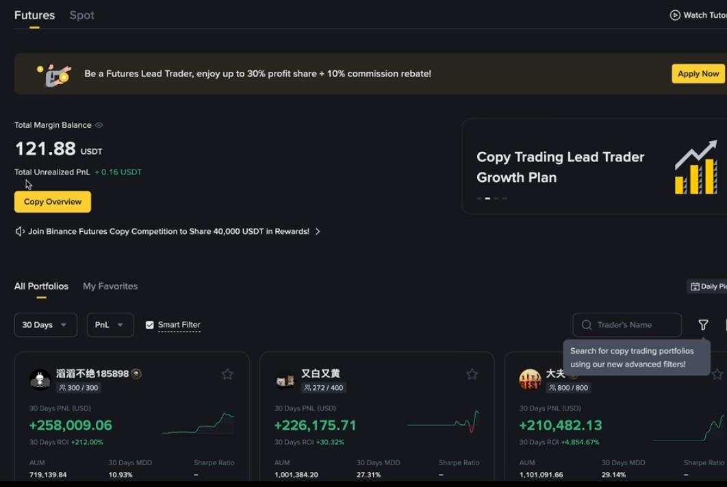 binance cyrpto trading