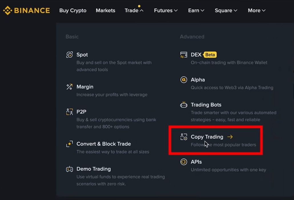 copy trading